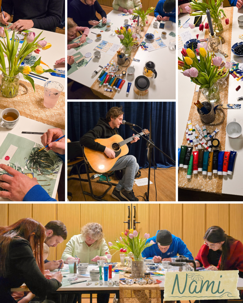 Collage mit Fotos vom Event